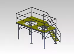 Filter Platform - WELDMENT