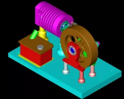 Flame Licker Model Engine