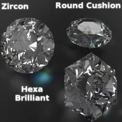 Gem Collection 3D model
