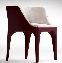 Giorgetti Diana armchair 3D model