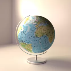 Globe 3D model