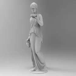 Hebe Statue 3D model