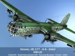 Heinkel He-177 - Greif - KMUD 3D model