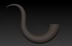 Horn for fantastic models 3D model