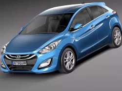 Hyundai I30 - 2013 3D model