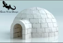 Igloo 3D model