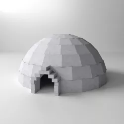 Igloo 3D model