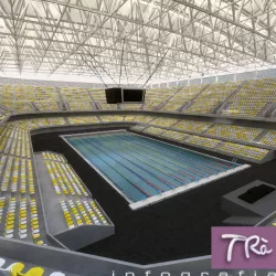INDOOR OLIMPIC POOL II 3D model