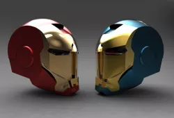 Iron man helmet
