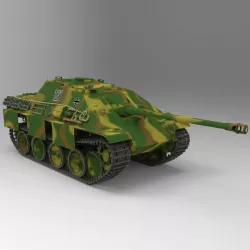 Jagdpanther Tank Destroyer 3D model