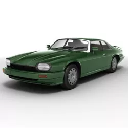 Jaguar XJS 3D model