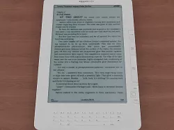 Kindle DX 3D model