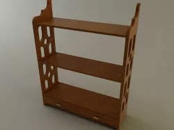 Knick Knack Shelf 3D model