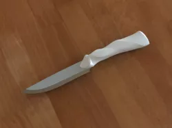Knife with stand