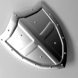 Knights Shield 3D model