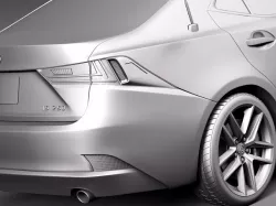 Lexus IS 2014 3D model