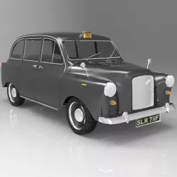 London Taxi 3D model
