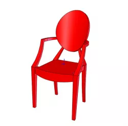 louis ghost chair