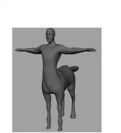 Low Poly Centaur AAA Low-poly  3D model