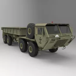 M 977 HEMTT Studio Max 3D model