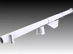 M1A1 Bazooka 3D model