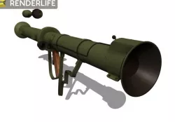 M20 Super Bazooka 3D model