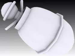M39 Eihandgranate 3D model