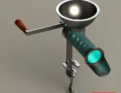 Machine for squeezing 3D model