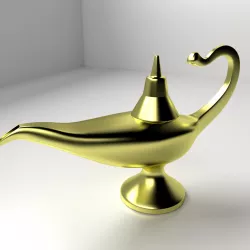 Magic Lamp 3D model