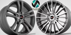 Mak Venti and Zenith Rims 3D model