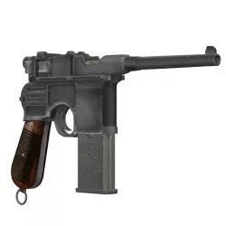 Mauser Broomhandle 1912 3D model