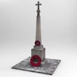 Memorial 3D model