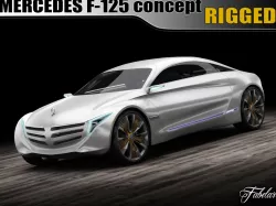 Mercedes F125 concept 3D model