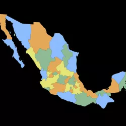 Mexico Map 3D model