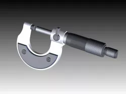 Micrometer parts folder