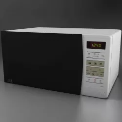 Microwave 3D model