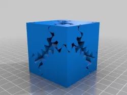 My Customized Three Cube Gears