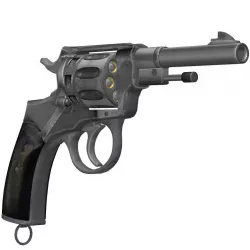 Nagant M1895 3D model