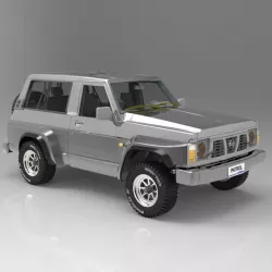 Nissan Patrol GR 3D model