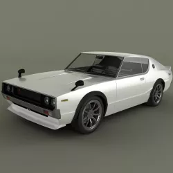 Nissan Skyline GT-R C110 3D model