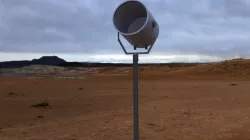 Old searchlight