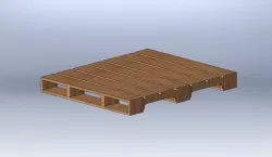 Pallet, 48" x 40", 4 way