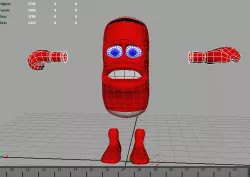 Punchy AAA Low-poly  3D model