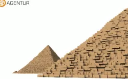 Pyramids of Giza 3D model