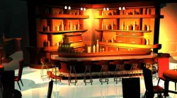 Restaurant AAA 3D model
