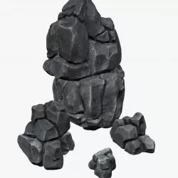 Rocks 3D model