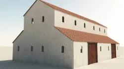 Roman Barn 3D model