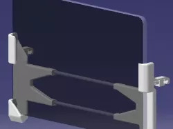 SAMSUNG NOTE 10.1 2014 Edition - Car Vent Holes Support