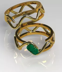 SCOTT  GOLD RING