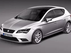 Seat Leon 2013 3D model